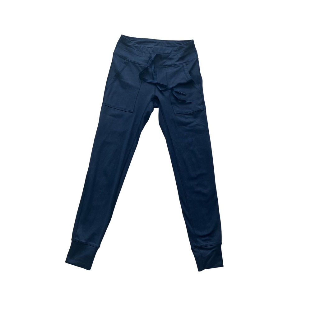 Aerie Women's Navy Blue Drawstring Joggers Performance Tapered Sweatpants